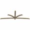 Ekena Millwork Davenport Rough Sawn Timber Gable Bracket, Douglas Fir, 108"W x 40"H x 2"D x 4"F, 9/12 Pitch GBW108X40X0204DAV00RDF - alternate 5